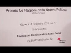 A Roma la XXII edizione del Premio “Le Ragioni della Nuova Politica”