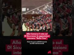 Alla Camera il voto sul Dl Sicurezza: le opposizioni intonano “Bella Ciao”