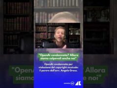 Angelo Greco: “OpenAi condannata? Allora siamo colpevoli anche noi”