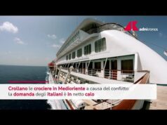 Crollano le crociere in Medio Oriente, guerra spaventa gli italiani