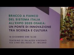 Cultura: Bracco celebra il successo della video installazione all’expo di Osaka, un ponte tra arte