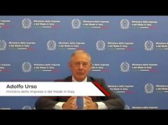 Farmaceutica: Urso (ministro), “più investimenti e semplificazioni per rafforzare la farmaceutica”