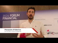 Financial Forum 2026: D’Odorico (Datapizza), ‘dati e AI nuova finanza che anticipa decisioni e