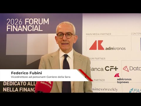 Financial Forum 2026: Fubini (Corriere della Sera), ‘AI trasforma funzione finance’