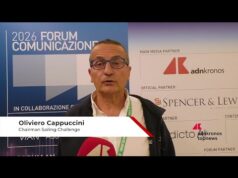 Forum Comunicazione 2026: Cappuccini (Sailing Challenge), ‘tone of voice strategico per attivare e
