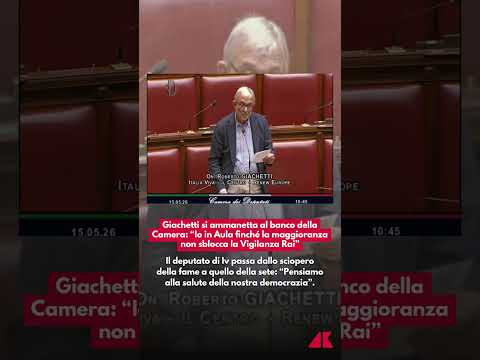Giachetti si ammanetta alla Camera: “Io in Aula finché la maggioranza non sblocca la Vigilanza Rai”