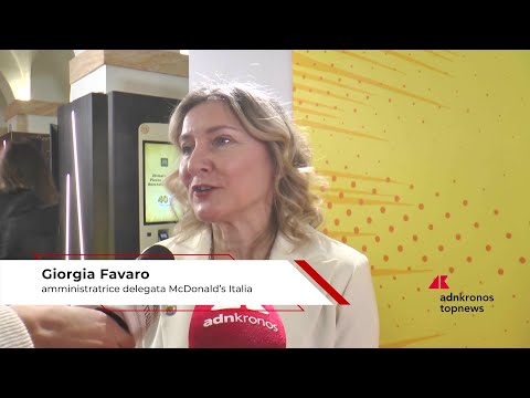 Imprese: Favaro (McDonald’s Italia), ‘In 40 anni tanta innovazione e stretto legame con