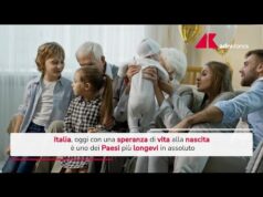 Italia tra paesi più longevi, speranza di vita quasi 84 anni