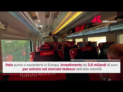 Italo punta all’Alta Velocità in Germania, primi treni nel 2028