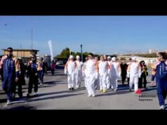 Milano Cortina, la Fiamma Olimpica arriva alla bioraffineria Enilive di Gela