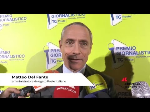 Premio Tg Poste: Del Fante (Poste Italiane), ‘mestiere prezioso, coltiviamo talento dei giovani’