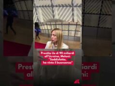 Prestito Ue di 90 miliardi all’Ucraina, Meloni: “Soddisfatta, ha vinto il buonsenso”