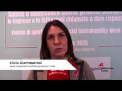Salute: Giammarresi (Komen Italia), ‘portiamo prevenzione sul luogo di lavoro’