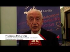 Sanità: De Lorenzo (Favo), ‘nel Ssn manca supporto a persone non più curabili’