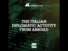 The italian diplomatic activity from abroad – April 20, 2026