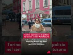 Torino, operazione di polizia nel centro sociale Askatasuna