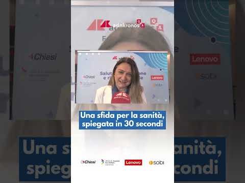 Una sfida per la sanità spiegata in 30 secondi