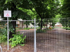 Borgata Lesna, giardini via Challant abbandonati da un anno e mezzo