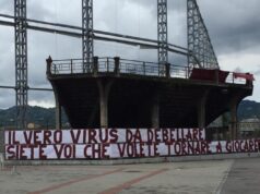 Tifosi del Toro contro la ripresa del Campionato