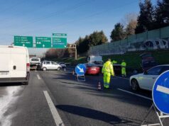 Incidente in tangenziale, ferito un bambino di 2 anni incidente tangenziale