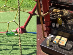 Nichelino, giardinetti di via Trento diventano ritrovo notturno