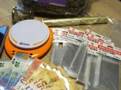 Santa Rita, 850 grammi di marijuana e 770 € nell’alloggio