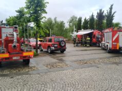 Incendio in un appartamento a Cavoretto, grave un anziano