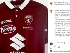 In Toro-Parma i granata con una maglia speciale