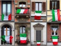 24 Giugno, tricolori ai balconi per le vittime. Da Santa Rita a tutta Torino