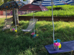 ‘Vacanze degrado’ allo skate-park abbandonato di via Artom, l’azione è di C***Pound