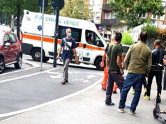 Piazza Rivoli, ancora uno scontro auto-monopattino piazza rivoli