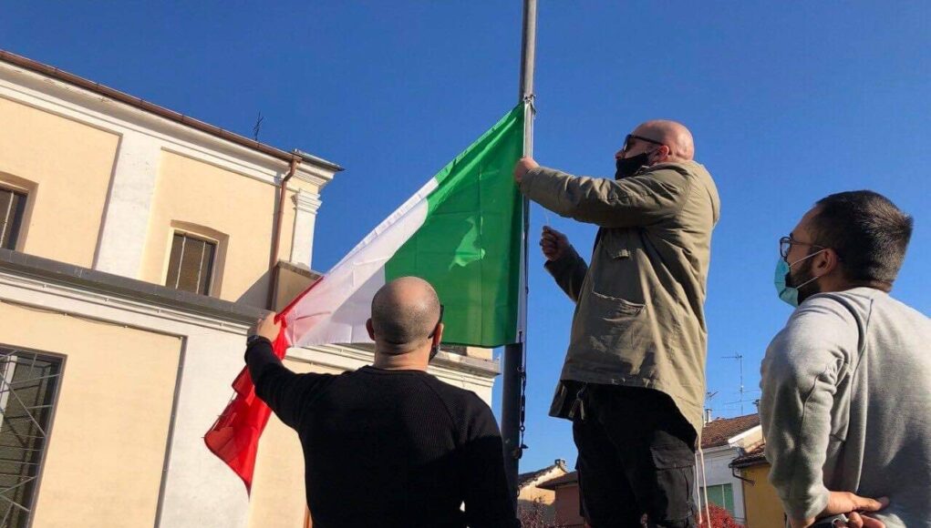 verolengo casapound tricolore