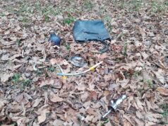 Nel degrado di Borgo Vittoria spunta anche un narghilé nel parco degrado Borgo Vittoria parco