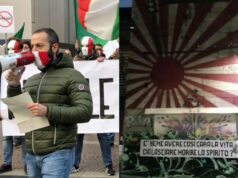 Torino, murales Mishima: Rossino ‘pronto a difenderlo fisicamente’ Rossino murales Mishima Torino