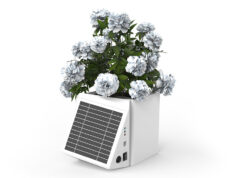 Arianna arriva a Torino, un vaso che monitora la qualità dell’aria arianna vaso balcone