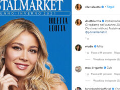 Postalmarket ritorna con Diletta Leotta sulla prima copertina Diletta Leotta Postalmarket