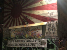 Murales per Mishima a Torino, C***Pound lo ‘difende’ dalla sinistra Murales Mishima Torino