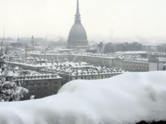 Da domenica in arrivo la a neve a Torino e in Piemonte neve torino