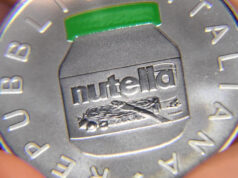 Nutella d’argento, moneta celebrativa da 5 euro nutella argento 5 euro