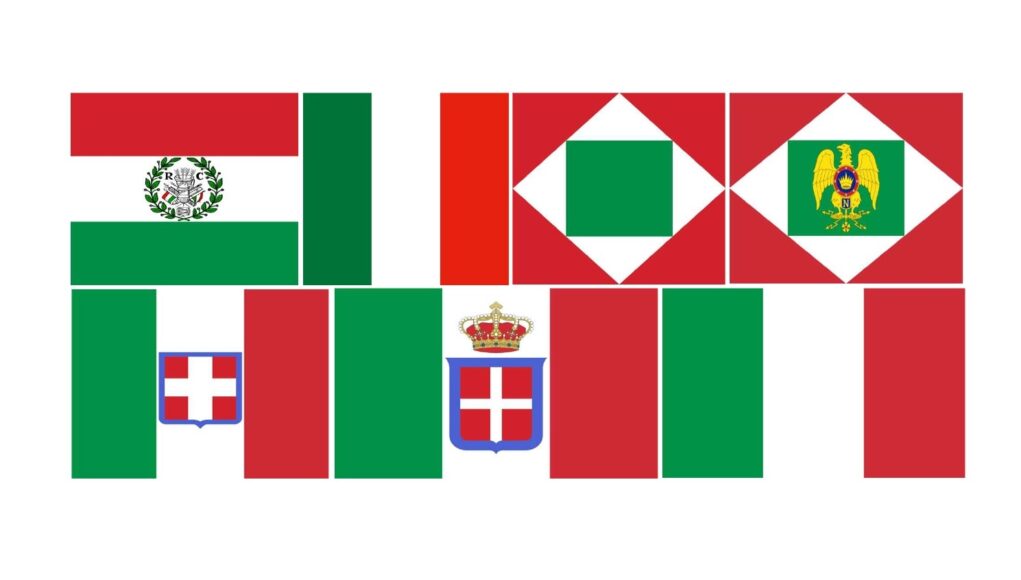 storia tricolore italia