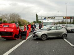 Incidente sulla A4, amputato braccio a donna