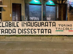 Torino Tricolore contesta la ciclabile di via Nizza ciclabile via nizza torino tricolore