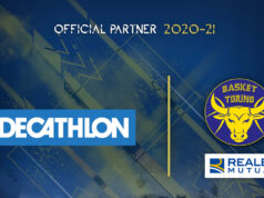 Decathlon nuovo partner Real Mutua Basket Torino decathlon basket torino
