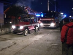 Incendio a Bruino, casa a fuoco – VIDEO incendio