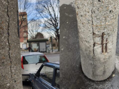 Via Goytre: pali pericolosi, cittadini chiedono controlli pali luce pericolosi torino