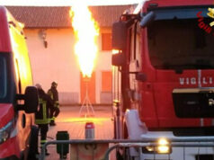 Bombole di GPL pericolose in un kebab rondissone pompieri bombole gpl kebab