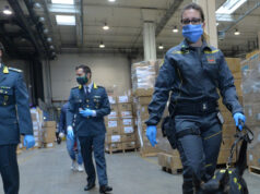 Disinfettanti dalla Turchia fuori norma, maxi sequestro in dogana sequestro dogana