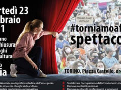 Mondo dello spettacolo in piazza domani ‘ripartire’ torniamo a fare spettacolo torino