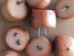 Grugliasco, trovati wurstel con chiodi all’area cani wurstel chiodi