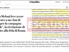 35000€ ai rom di Latina da Giorgia Meloni, Delmastro ‘fango, tutto falso’ repubblica meloni rom latina